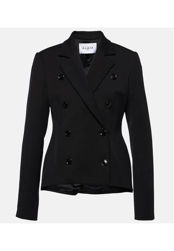 Alaïa Blazer doppiopetto in misto lana