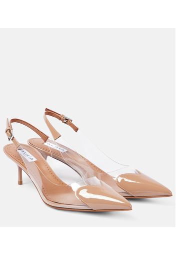 Alaïa Pumps slingback Le Cœur in vernice e PU