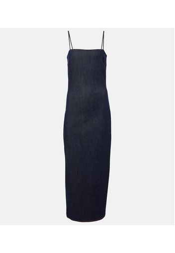 Alaïa Abito midi di jeans