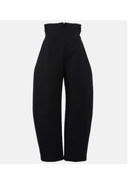 Alaïa Pantaloni barrel in lana