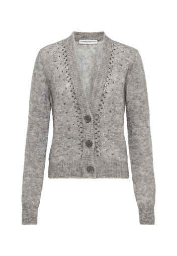 Cardigan con cristalli