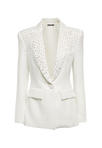 Blazer Addison in crÃªpe con cristalli