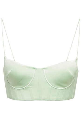 Bralette Hart in crÃªpe di raso