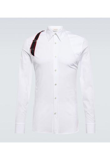 Camicia Signature Harness in misto cotone