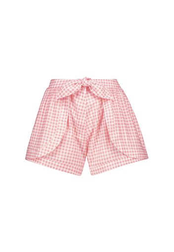 Esclusiva Mytheresa - Shorts Natalia a quadretti in cotone