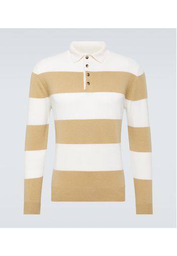 Polo in lana e cashmere