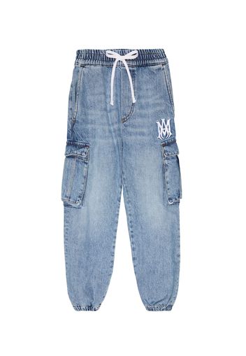 Pantaloni cargo in jeans