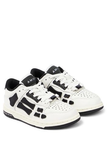 Sneakers Skel Top in pelle