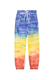 Pantaloni sportivi tie-dye in cotone