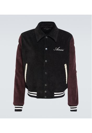 Giacca varsity in corduroy