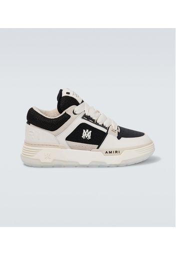 Sneakers MA-1 in pelle e mesh