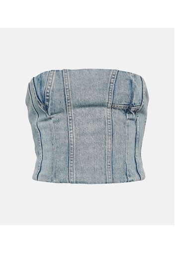 Bustier di jeans Ma