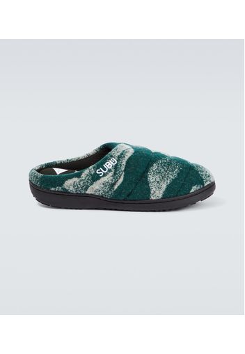 x Subu - Slippers in misto lana jacquard