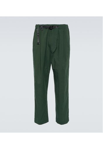 Pantaloni tapered Nylon Chino Tuck