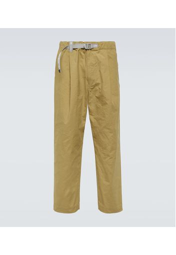 Pantaloni tapered a vita alta