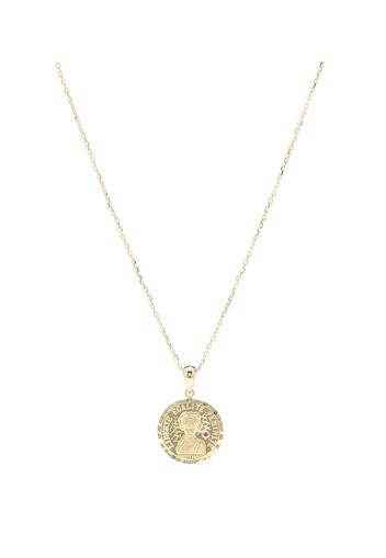 Collana Louise d'Or Coin in oro giallo 18kt con rubino