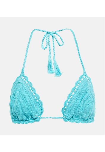 Top bikini in cotone