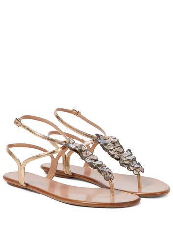 Sandali infradito Papillon in pelle