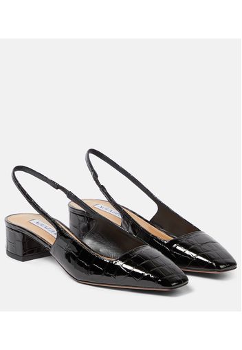 Pumps slingback Ginza 35 in vernice