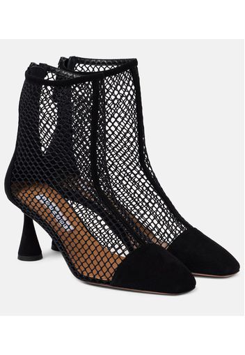 Stivaletti Amore in suede e mesh