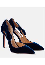 Pumps Very Bow Tie 105 in velluto