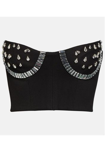 Bustier con cristalli