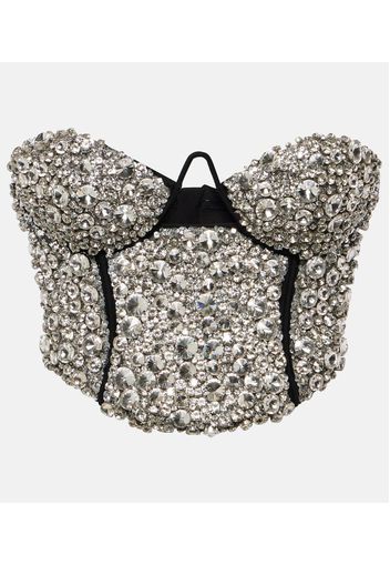 Bustier con cristalli