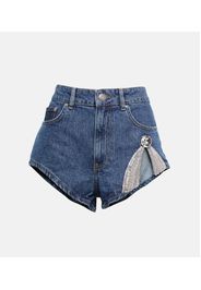 Shorts di jeans con decorazioni