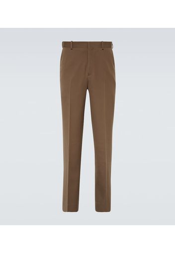 Pantaloni in gabardine di lana