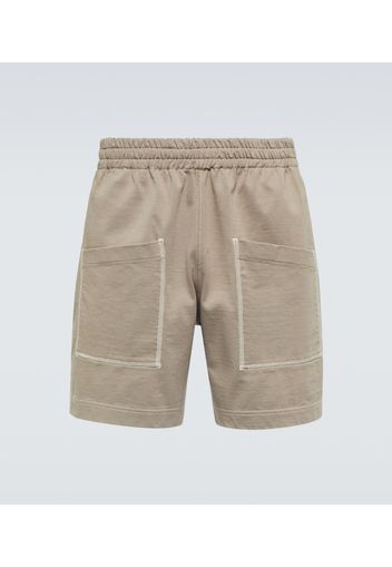 Shorts in jersey di cotone