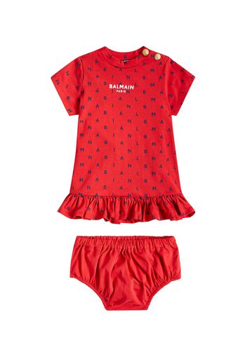 Baby - Abito e culottes in cotone