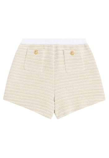 Shorts in misto cotone