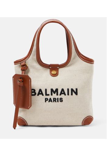 Borsa Small in canvas e pelle