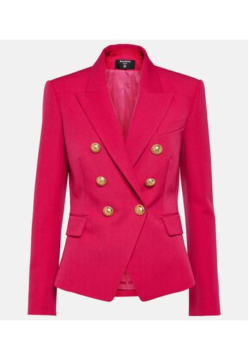 Blazer doppiopetto in lana vergine