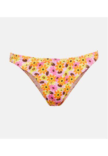 Slip bikini Lenny con stampa