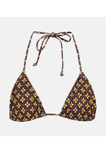 Top bikini Bell con stampa