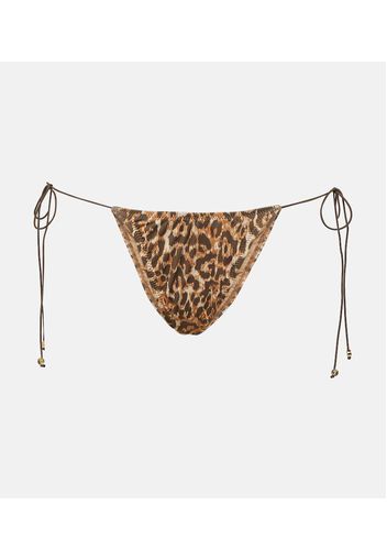 Slip bikini Liv con stampa