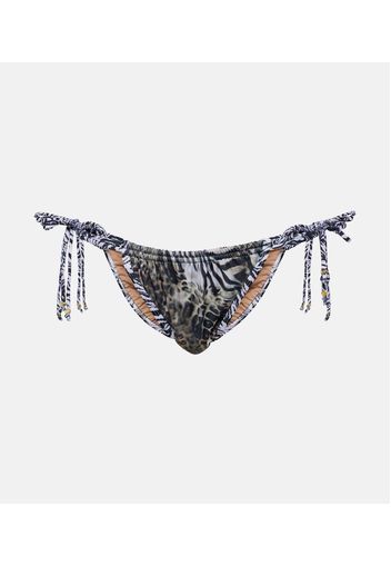 Slip bikini Camila con stampa