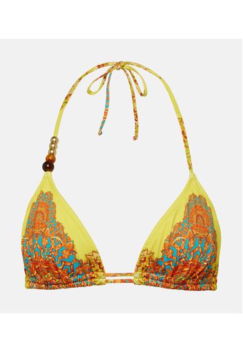 Top bikini Marilyn con stampa