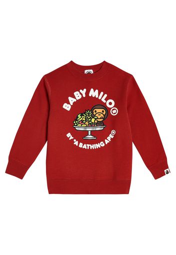 Felpa Baby MiloÂ® in jersey di cotone