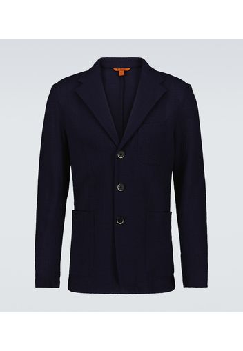 Blazer monopetto in lana