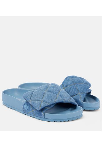 Sandali Sylt in denim trapuntato