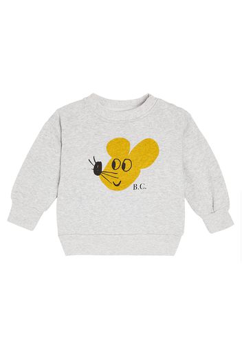 Baby - Felpa Mouse in jersey di cotone