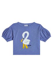 T-shirt in cotone con stampa