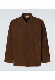 Camicia in suede
