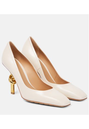 Pumps Knot in pelle