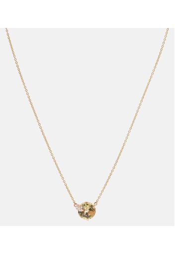 Collana Peekaboo in oro rosa 18kt con berilio e diamanti