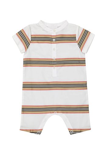 Baby - Tutina a righe in cotone