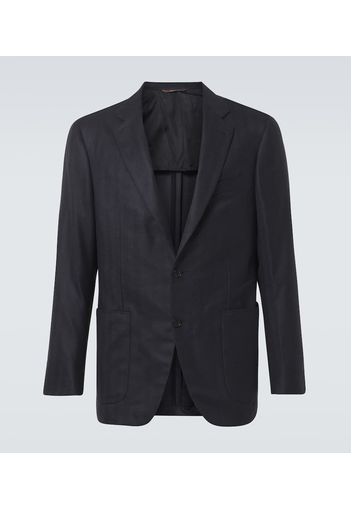 Blazer Kei in seta e cashmere