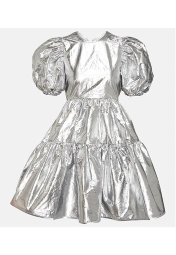 Miniabito Sylvie in taffeta metallizzato